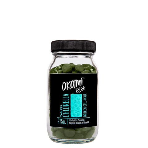 Comprar online OKAMI BIO CHLORELLA EN TABLETAS 110G (275UN) de OKAMI BIO. Imagen 1
