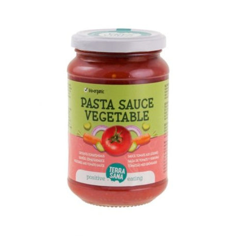 Comprar online SALSA DE TOMATE Y VERDURAS 340 g de TERRASANA. Imagen 1