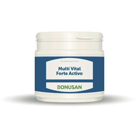 Comprar online MULTI VITAL FORTE ACTIVO EN POLVO 250 gramos de BONUSAN. Imagen 1
