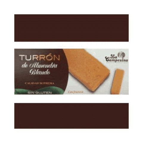 Comprar online TURRON ALMENDRA BLANDO JIJONA S/A S/GLUTEN 185g de CAMPESINA. Imagen 1