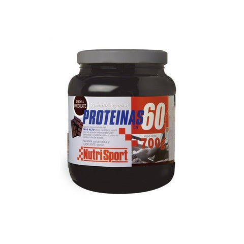 Comprar online PROTEINAS 60% CHOCO 700 gr de NUTRISPORT. Imagen 1