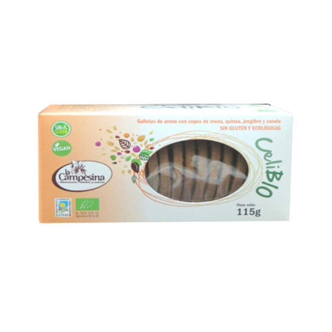 Comprar online CELIBIO (NARANJA) SIN GLUTEN ECO 115g de CAMPESINA. Imagen 1