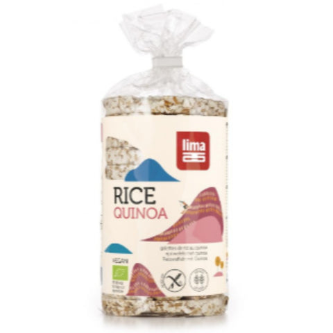 Comprar online TORTAS DE ARROZ CON QUINOA 100G BIO de LIMA. Imagen 1