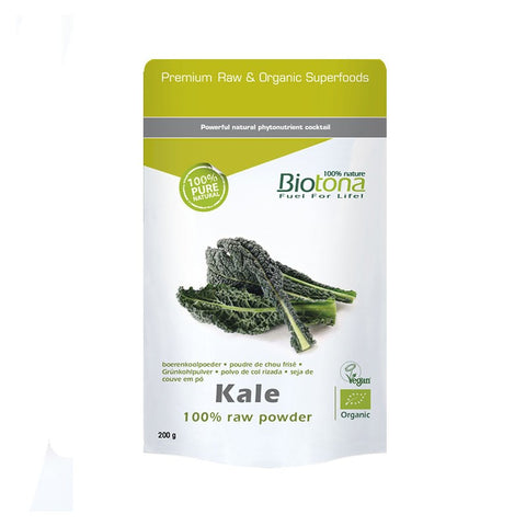 Comprar online COL RIZADA EN POLVO- KALE RAW POWDER 120 de BIOTONA. Imagen 1