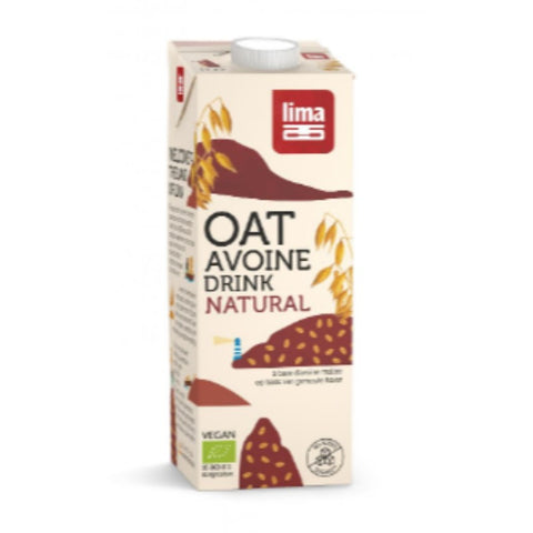 Comprar online BEBIDA AVENA NATURAL 1L BIO de LIMA. Imagen 1