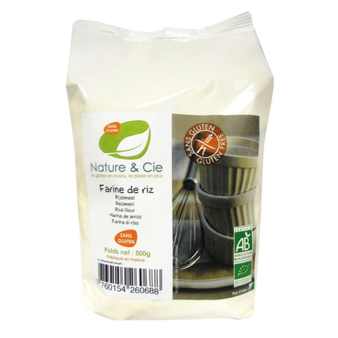 Comprar online HARINA DE ARROZ S/GLUTEN BIO 500G de NATURE&CIE. Imagen 1
