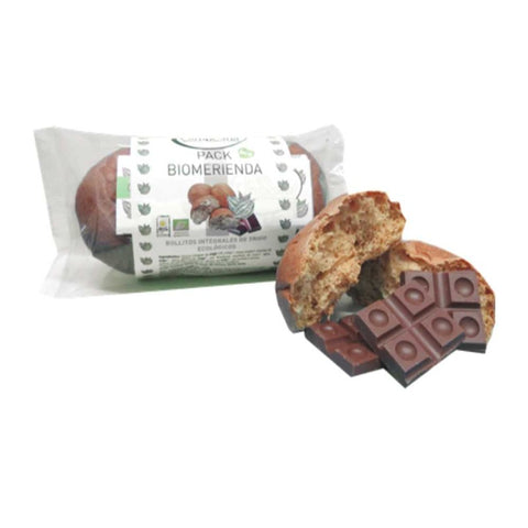 Comprar online BIO MERIENDA (BOLLOS+CHOCOLATINA) ECO 60g+25g de CAMPESINA. Imagen 1