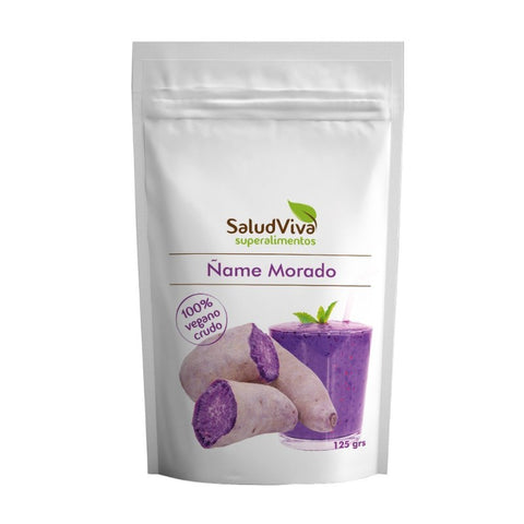 Comprar online ÑAME MORADO EN POLVO 125 GRAMOS de SALUD VIVA. Imagen 1