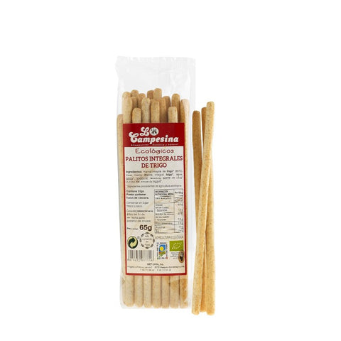 Comprar online PALITOS INTEGRALES TRIGO ECO CAMPESINA 20 X 65g de CAMPESINA. Imagen 1