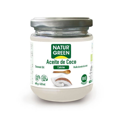 Comprar online NATURGREEN ACEITE DE COCO SUAVE TARRO 400 G. de NATURGREEN. Imagen 1