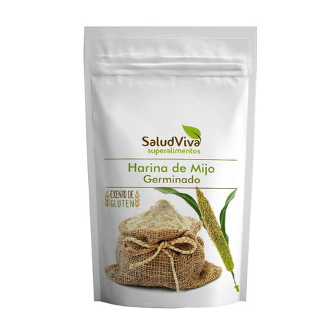 Comprar online HARINA DE MIJO GERMINADO 200 GRS de SALUD VIVA. Imagen 1