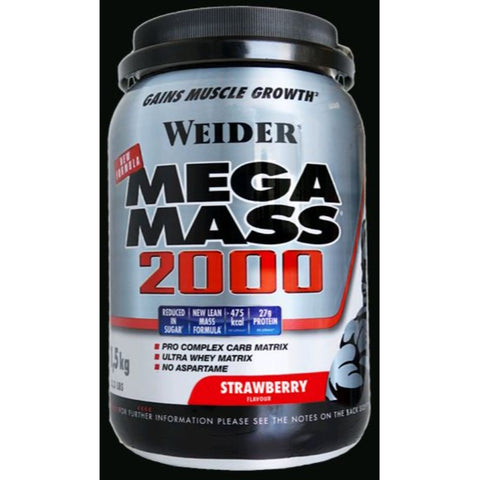 Comprar online MEGA MASS 4000 FRESA BAG NUEVA FORMULA 4 KG de MEGA MASS. Imagen 1