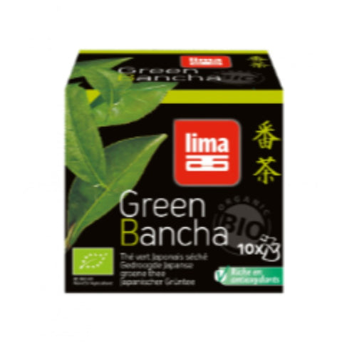 Comprar online TE VERDE BANCHA FILTROS 15G BIO de LIMA. Imagen 1