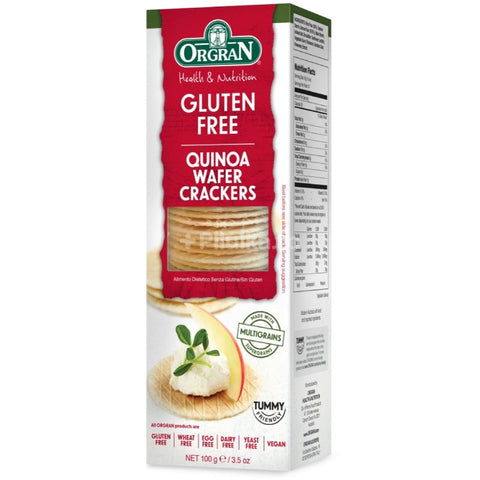 Comprar online WAFER CRACKERS WITH QUINOA, CRACKERS CON QUINOA de ORGRAN. Imagen 1