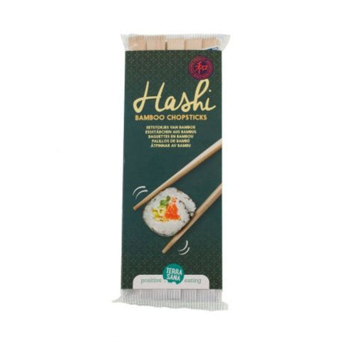 Comprar online HASHI PALILLOS DE BAMBU 1 st de TERRASANA. Imagen 1