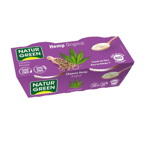Comprar online NATURGREEN HEMP/CAÑAMO ORIGINAL 2X125G de NATURGREEN. Imagen 1
