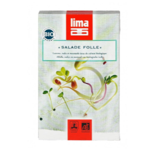 Comprar online ENSALADA LOCA (ALFALFA, RABANO, MOSTAZA) 100G BIO de LIMA. Imagen 1