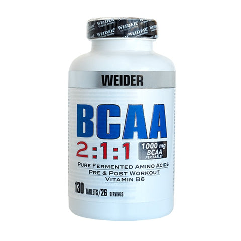 Comprar online BCAA TABLETS 130 TABS de WEIDER. Imagen 1
