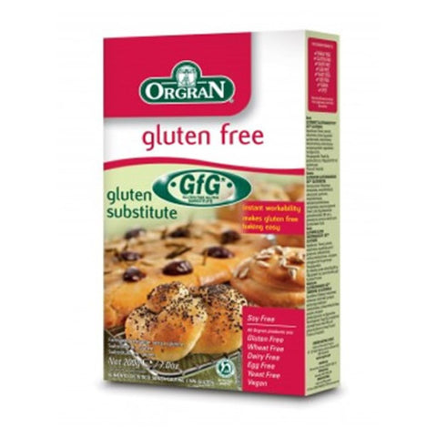 Comprar online GLUTEN FREE GLUTEN 200 gr de ORGRAN. Imagen 1