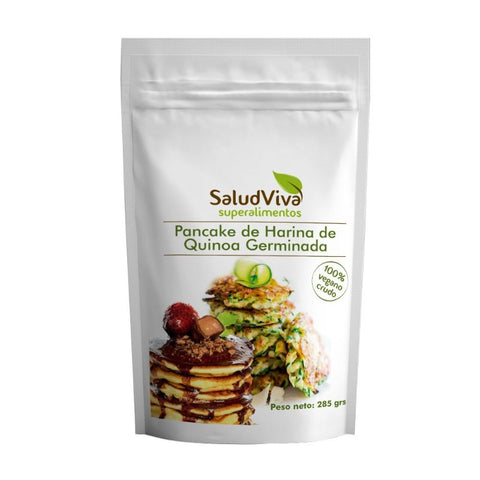 Comprar online PANCAKE DE QUINOA GERMINADA 285 GRAMOS de SALUD VIVA. Imagen 1