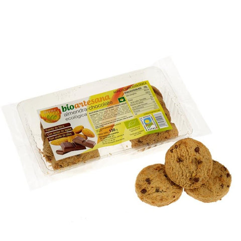 Comprar online BIOARTESANA ALMENDRA Y CHOCOLATE 130g de HORNO NATURAL. Imagen 1
