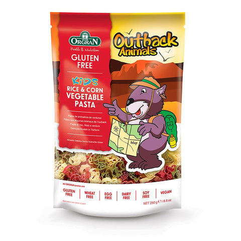Comprar online VEGETABLE OUTBACK ANIMALS, PASTA VERDURA ARROZ Y M de ORGRAN. Imagen 1