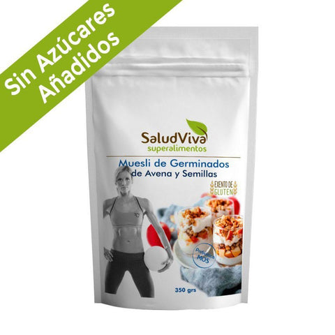 Comprar online MUESLI DE GERMINADOS DE AVENA Y SEMILLAS 350 G de SALUD VIVA. Imagen 1