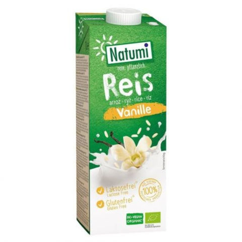 Comprar online BEBIDA DE ARROZ VAINILLA 1 L BIO de NATUMI. Imagen 1