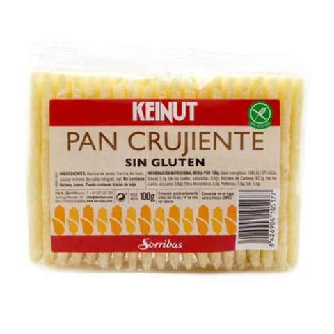 Comprar online KEINUT PAN SIN GLUTEN 100 gr de SORRIBAS. Imagen 1