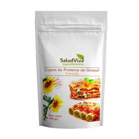 Comprar online COPOS DE PROTEINA DE GIRASOL EXTRAIDA 200 GRS de SALUD VIVA. Imagen 1