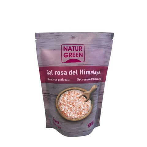 Comprar online NATURGREEN SAL DEL HIMALAYA GRUESA 500G de NATURGREEN. Imagen 1