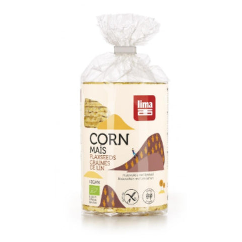 Comprar online TORTAS DE MAIZ CON LINO 150G BIO de LIMA. Imagen 1