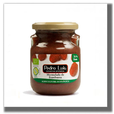 Comprar online MERMELADA DE FRAMBUESA ECO S/G FCO. 300 grs de CONSERVAS PEDRO LUIS. Imagen 1