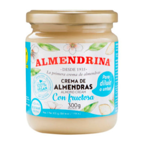 Comprar online ALMENDRINA CREMA ALMENDRAS FRUCTOSA TARRO 300 gr de KLAM. Imagen 1