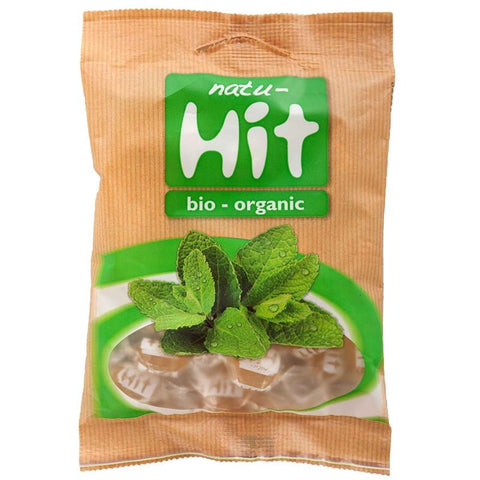 Comprar online CARAMELOS NATU HIT MENTA BOLSA 60GR de NATU-HIT. Imagen 1