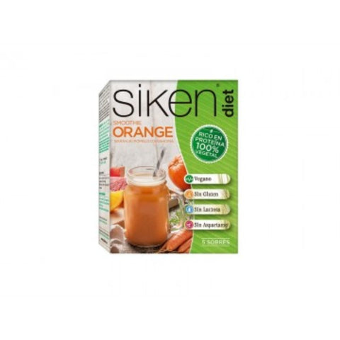 Comprar online SIKENDIET PROT VEGETAL NARANJA SMOOTHIE 5S de SIKENDIET. Imagen 1
