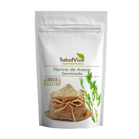 Comprar online HARINA DE AVENA GERMINADA 400 GRS de SALUD VIVA. Imagen 1