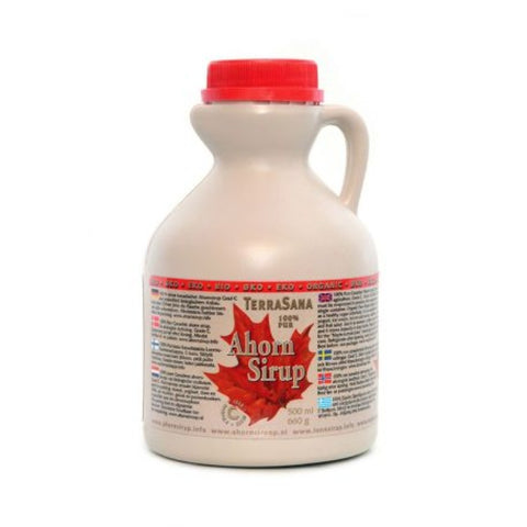 Comprar online SIROPE DE ARCE PURO, GRADO C (EN JARRA) 500 ml de TERRASANA. Imagen 1
