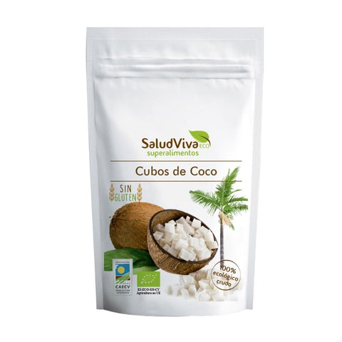 Comprar online CUBOS DE COCO 150 GRS de SALUD VIVA. Imagen 1