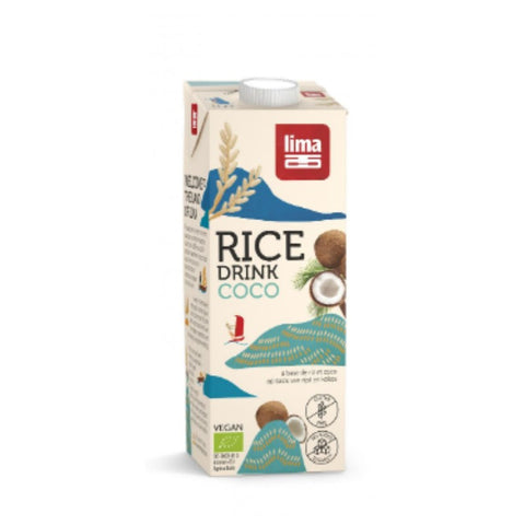 Comprar online BEBIDA ARROZ COCO 1L BIO de LIMA. Imagen 1