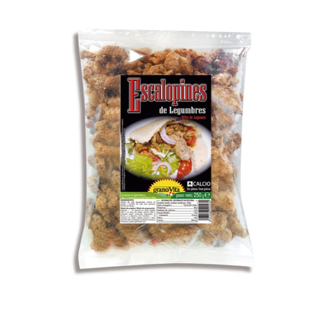 Comprar online ESCALOPINES DE SOJA Y LEGUMBRES TEXTURIZADOS 250 g de GRANOVITA. Imagen 1