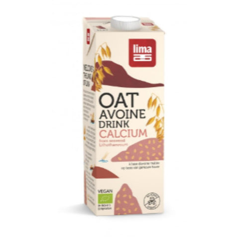 Comprar online BEBIDA AVENA CALCIO 1L BIO de LIMA. Imagen 1