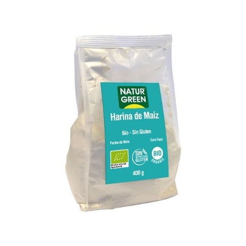 Comprar online NATURGREEN HARINA DE MAIZ BIO 400G de NATURGREEN. Imagen 1