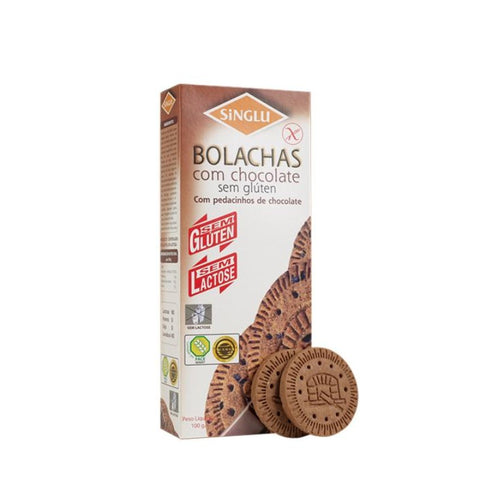 Comprar online GALLETA CASERA SINGLU TROCITOS CHOCO 100g 100 GR de SINGLU. Imagen 1