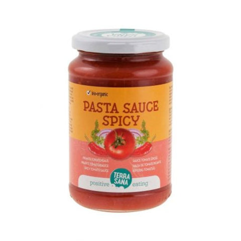 Comprar online SALSA DE TOMATE PICANTE 340 g de TERRASANA. Imagen 1