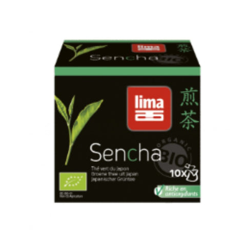 Comprar online TE VERDE SENCHA FILTROS 15G BIO de LIMA. Imagen 1