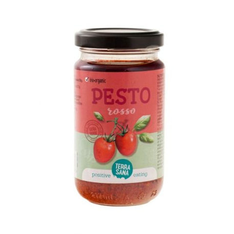 Comprar online PESTO ROSSO 180 g de TERRASANA. Imagen 1