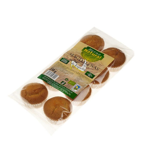 Comprar online BIO MADALENAS INTEGRALES ESPELTA 230 GR de HORNO NATURAL. Imagen 1