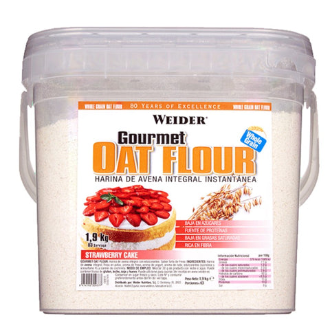 Comprar online OAT GOURMET FLOUR TARTA DE FRESA 1,9 KG de WEIDER. Imagen 1