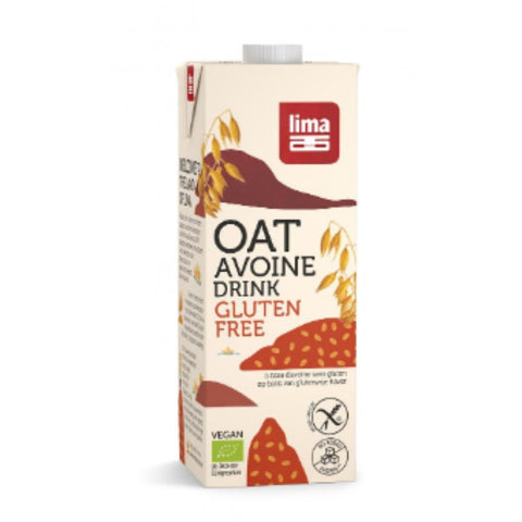 Comprar online BEBIDA AVENA SIN GLUTEN 1L BIO de LIMA. Imagen 1